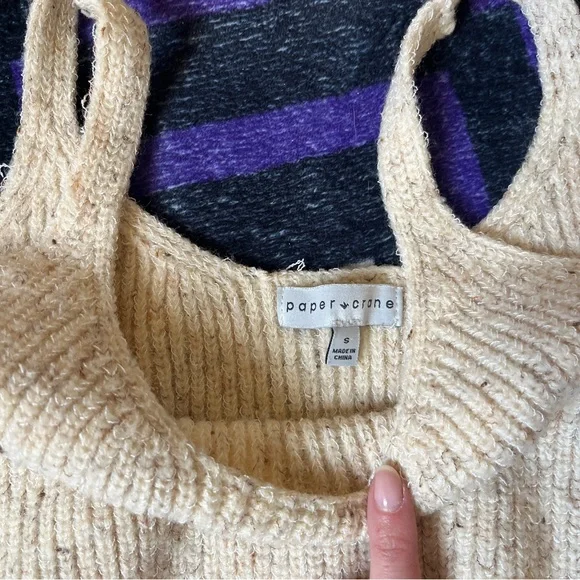 Boho Speckled Knit Tank - Picture 3 of 6